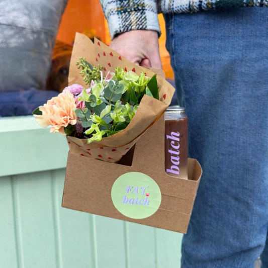 Valentines Day Coffee & Flower Bundle - COLLECTION 14TH FEBRUARY